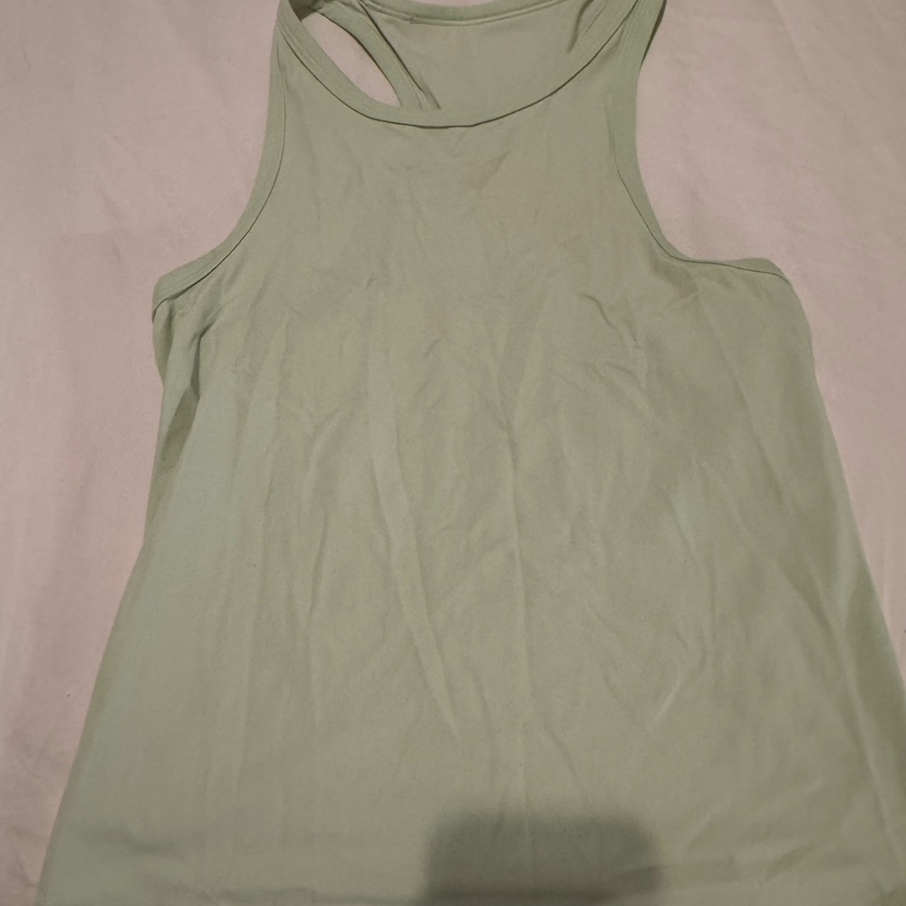 Lululemon Athletica Light Green Tank Top